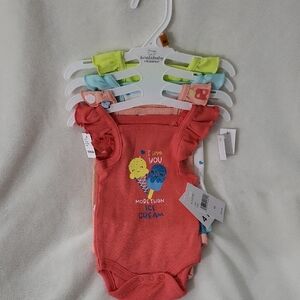Koala Baby Pink Baby Bodysuit Set